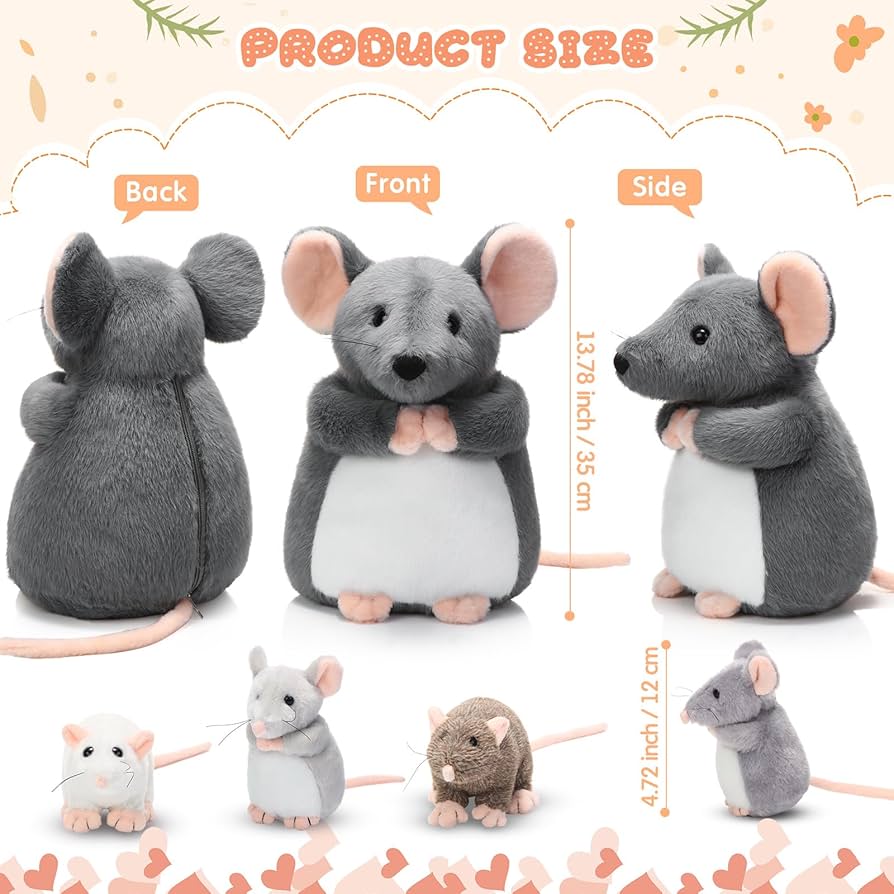 Baby Rat and Mouse Comparison