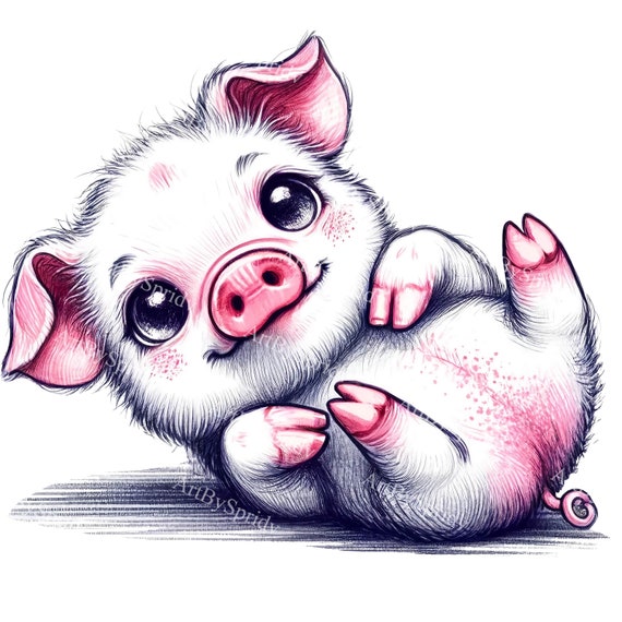 Cute Baby Pig 2